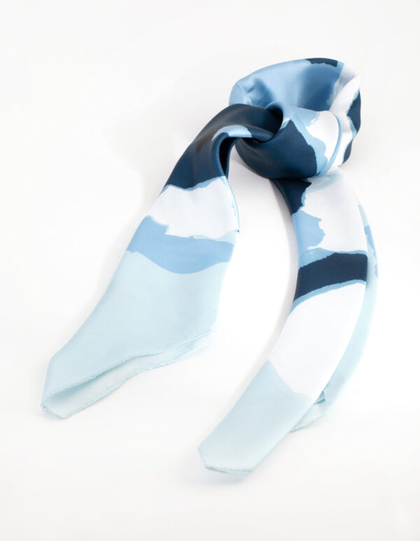 Blue Hair Scarf