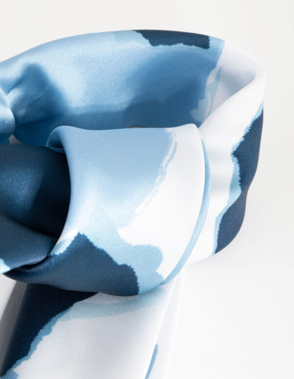 Blue Hair Scarf - Image 2