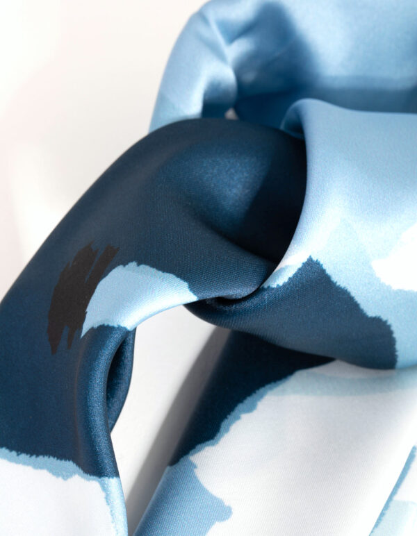 Blue Hair Scarf - Image 3